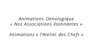 animation Traiteur Séminaire Entre Mets et Fragrances